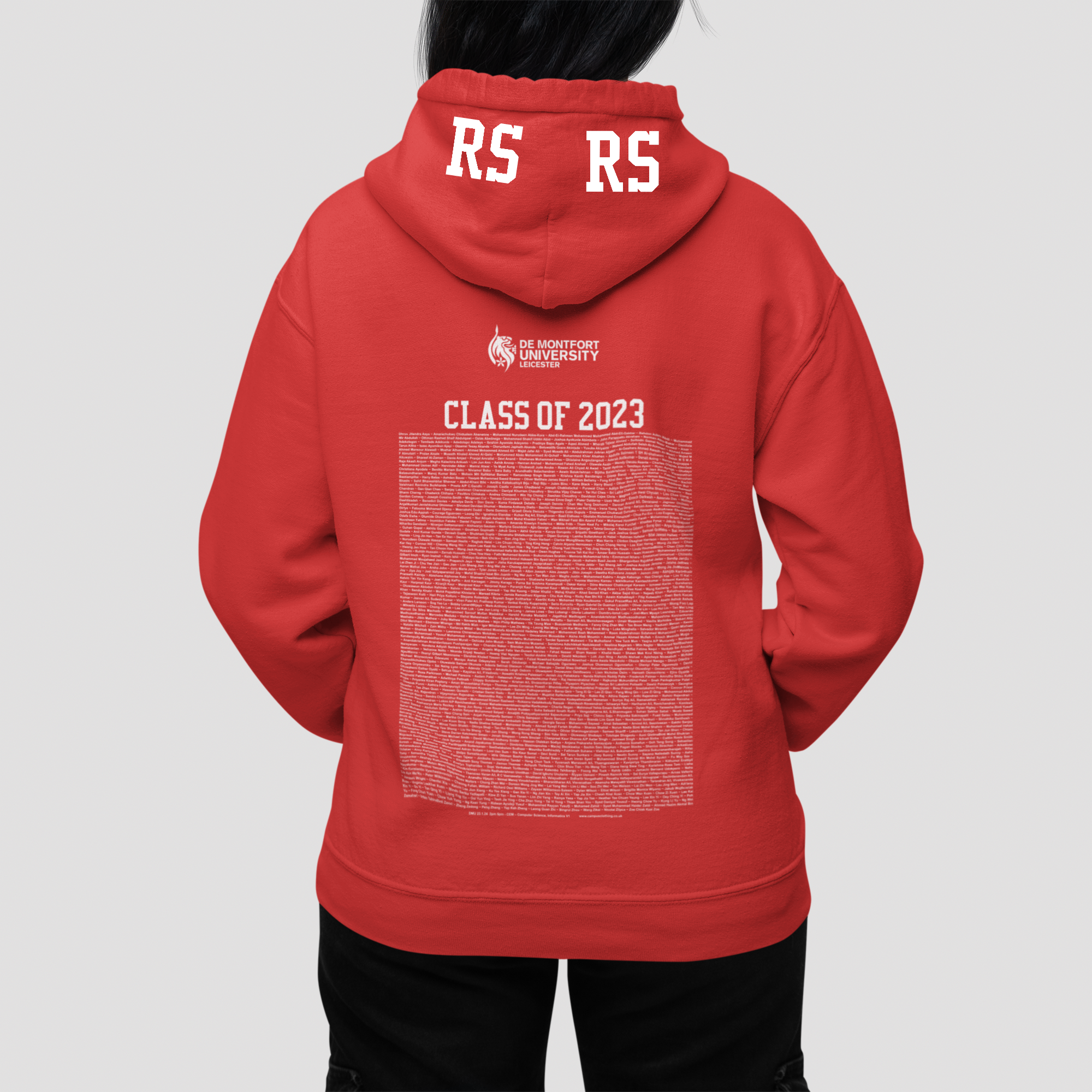 Hood Print - Initials